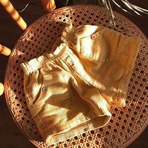 Zara corduroy shorts